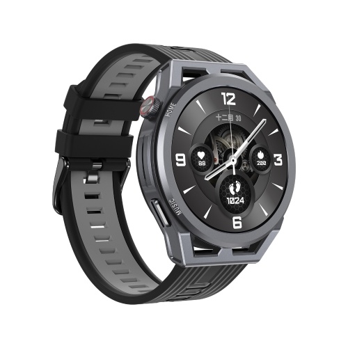 Smart Watch & True Wireless BT 5.0 Headphones 2-in-1 ENC Noise Cancelling Earphones Fitness Tracker Smartwatch 4GB Memory MP3 Music Playback 1.53-inch Color Screen Monitoring Blood Oxygen Heart Rate Sleep NFC One-touch Access 