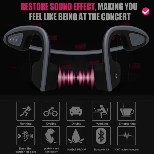 

S.Wear LF-19 Bone Conduction Sports Headphones