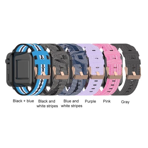 

Watch Strap for MI Watch Unisex Canvas Nylon Wristband Wrist Strap Multiple Colors Optional