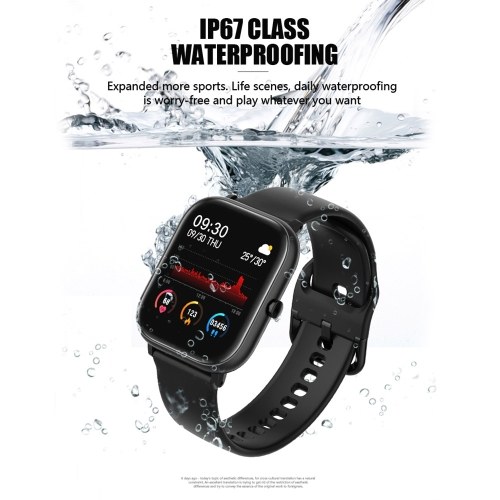 

P20 1.4'' Full Touch Smart Watch Multi-sport Modes Heart Rate Monitoring Scientific Sleep Waterproof Fitness Tracker for Men Women Sports Smartwatch Compatible with Android/ iOS