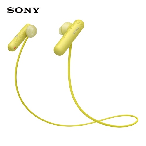 SONY WI-SP500 Спортивные наушники-вкладыши Беспроводные наушники Bluetooth IPX4 Потолочная гарнитура Hands-free с микрофоном