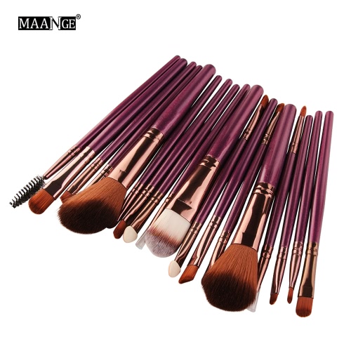 

18Pcs Cosmetic Tools Make-up Toiletry Kit Wool Primer Professional Brush Set