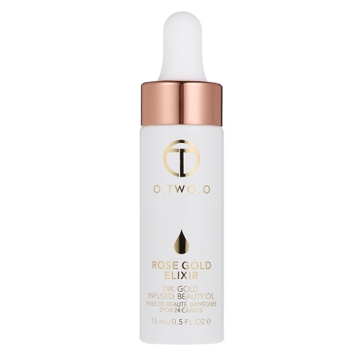 

O.TWO.O 24K Розовое золото Эликсир Уход за кожей Красота Эфирное масло Anti Aging Essence Oils Face Lips Подъемник для снятия морщин