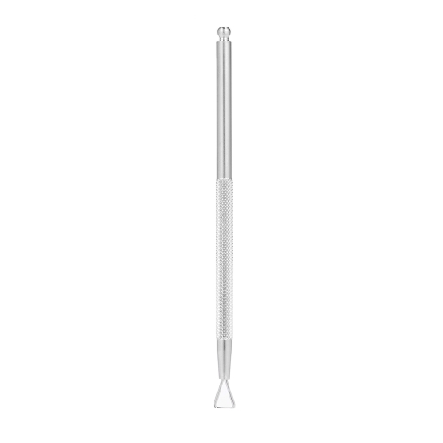 

1Pc Нержавеющая сталь Nail Glue Remover Triangle Head Manicure Cleaner Лак для ногтей Remover Nail Cuticle Pusher Маникюр Гель Польский Remover