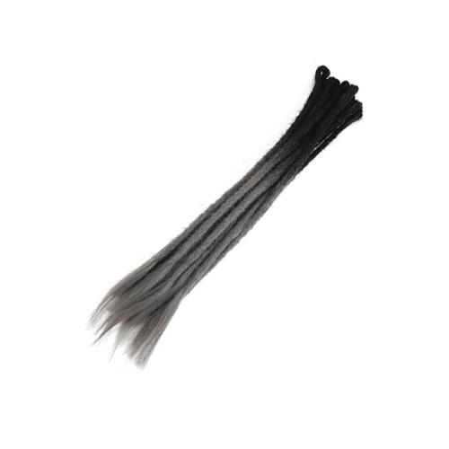 

Вязание крючком Плетение волос Jumbo Braids Мода Женщины Серый Синтетический Ombre Цвет градиента