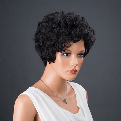 

SW1943 10" Curly Short Hair Wig