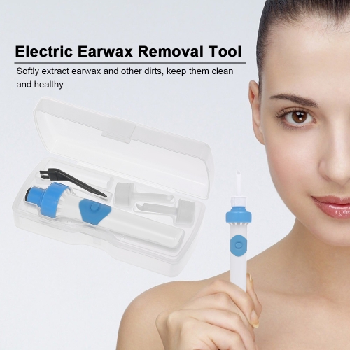 

Electric Ear Cleaner Tool Earwax Removal Set Soft Spiral Cleaner Earpick Clean Swab Painless Safety Ear Care Tool