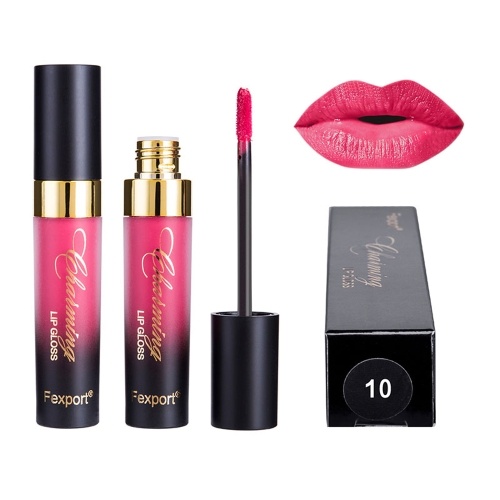 

Fexport Cosmetics 12 Color Fashion Matt Lipstick Длительный макияж Maquiagem Naked Longwear Lip Gloss F6101 # 01