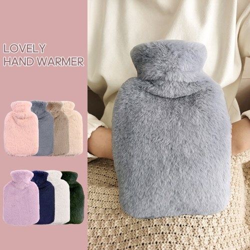 

1000ml Winter Silicone Hot-Water Bag Lovely Hand Warmer Explosion-Proof Hot Water Containers