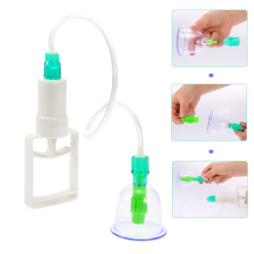 

1set / 12pcs вакуумные купирования китайский массаж купирование Кубок Инструмент Медицинские Уход за телом здоровье лечение Cuppin