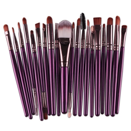 

20PCS Professional Eye Shadow Foundation Кисти для губ для губ Макияж для кисточек Набор туалетных принадлежностей Комплект шерсти Pinceau Maquillage Professionnel