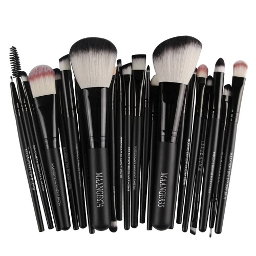

22Pcs/Set Professional Makeup Brush Set Cosmetic Tools Toiletry Kit Natural