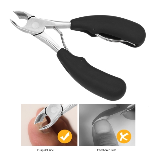 

1Pc Stainless Steel Nail Clipper Nail Cuticle Nipper Paronychia Special Finger Nail Cuticle Remover Nail Plier Pedicure Tool Toe C