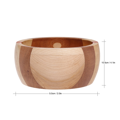 

High Quality Wooden Shaving Brush Bowl Man's Shave Cream Soap Cup Male Face Cleaning Soap Mug