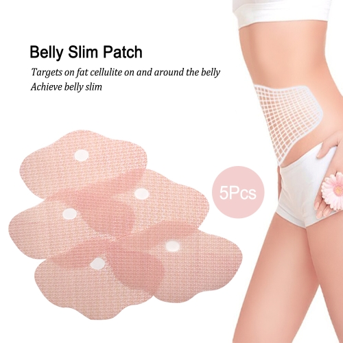 

5Pcs Slimming Patch Belly Patch Abdomen Weight Loss Fat Burning Slim Patch Natural Ingredients Slim Body