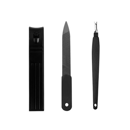

3шт Нержавеющая сталь Nail Clipper Машинка для маникюра и педикюра Набор для триммера для ногтей для путешествий и ухода с футляро