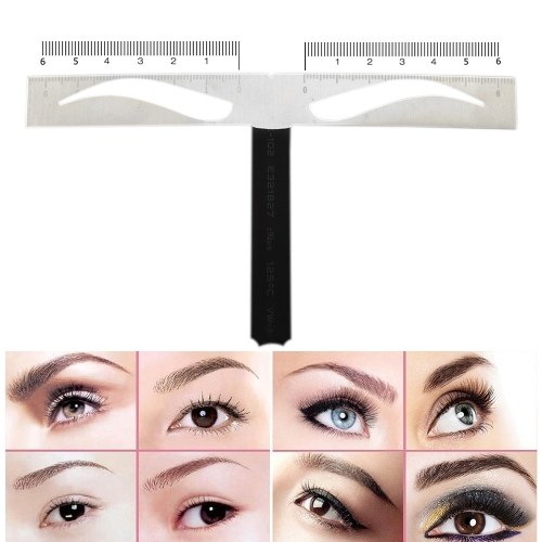 

Permanent Makeup Tattoo Eyebrow Ruler Tattoo Eyebrow Guide Positioning Ruler Measurement Eyebrow Grooming Shaper Tool