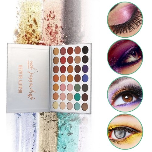 

BEAUTY GLAZED Eyeshadow Palette Eye Shadow Make Up Waterproof Долговечность Легко носить косметику для теней для век