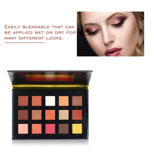 

Beauty Glazed Eye Shadow Long Lasting Make up Palette Shimmer Matte Pigment Glitter Eyeshadow Pallete Cosmetic