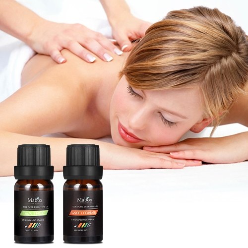 

Mabox Beauty Aromatherapy Top 6 Essential Oils 100 Pure & Therapeutic Basic Sampler Gift Set