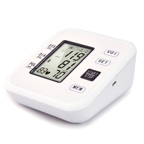 

Upper Arm Style Automatic Electronic Blood Pressure Monitor with Large LCD Display Digital Intelligent Blood Pressure Meter Measurement Tool