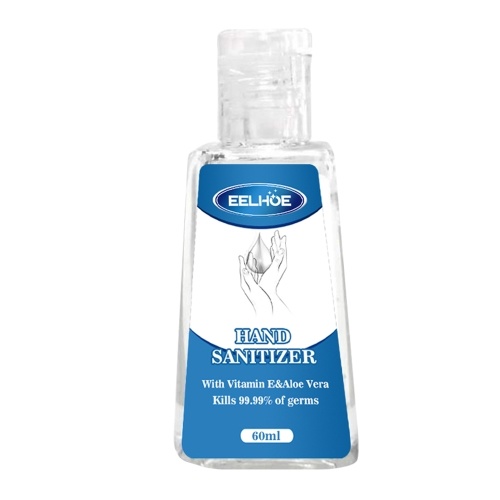 

75% Al-cohol Disposable Hand Sanitizer Hands Free Water Disinfection Hand Wash Gel（60ml）