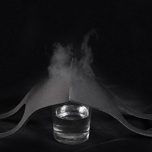 

Black Mouth Mask Breathable Unisex Dust-proof Polyester Face Masks Reusable Anti Pollution Wind-proof Mouth Cover Washable Masks