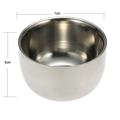 

Acrylic Men's Shaving Brush Holder and Stainless Steel Bowl Cup for Shavor Razor Holder and Razor Mug Sets Shaving Brush Tool Kits