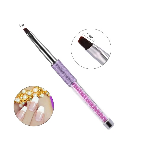 

BQAN UV Gel Pen Nail Art Brush Nail Art Tool Nylon Brush Hair Metal Handle Fashion Appearance Easy to Handle