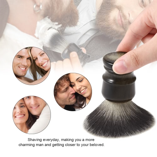 

Nylon Hair Beard Shaving Brush Men Shaving Razor Cleaning Tool Face Beard Mustache Cleaning Appliance Resin Handle