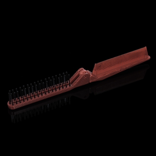 

Foldable Hair Comb Portable Travel Hair Brush Hair Comb Plastic Folding Detangling Anti-static Hair Brush