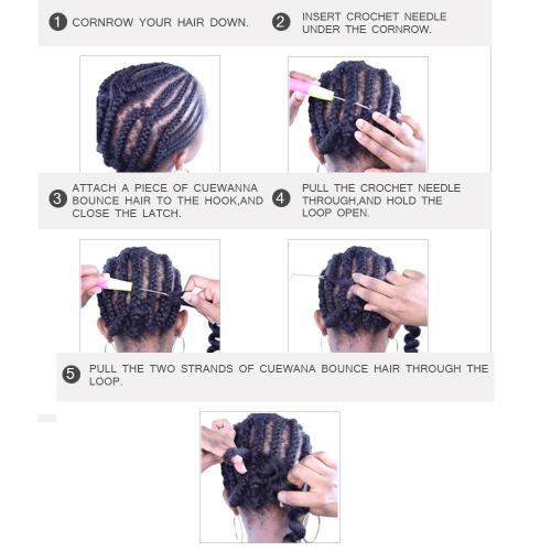 

1pcs Synthetic Crochet Braids 14 Inch Curly Grey,Black,Brown,Blonde,Purple Ombre Braiding Hair Extensions