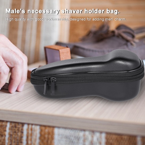 

Men Portable Electric Shaver Holder Case Rechargeable Razor Holder Box Male Electric Shaver Protector Carry Case Travel Bag