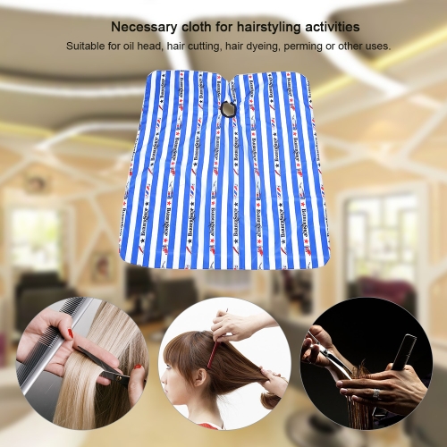 

Colorful Salon Cape Hairdressing Gown Waterproof Cloth Haircutting Hair Dyeing Gown Anti-static