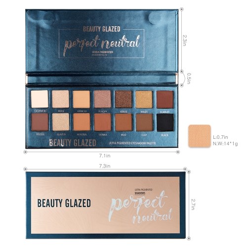 

BEAUTY GLAZED Eyeshadow Palette Eye Shadow Make Up Waterproof Long-lasting Easy To Wear Eyeshadow Palette Cosmetics