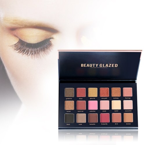 

BEAUTY GLAZED Eyeshadow Palette Eye Shadow Make Up Waterproof Долговечность Легко носить косметику для теней для век