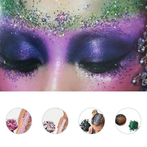 

DIY Unicorn Festival Glitter Party Cosmetic Face Chunky Glitters Body Carnival Decor Ultra-thin Nail Glitter Sequins