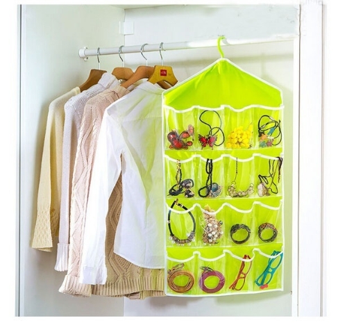 

Multifunction 16 Pockets Socks Shoe Toy Underwear Sorting Storage Bag Door Wall Hanging Closet Organizer
