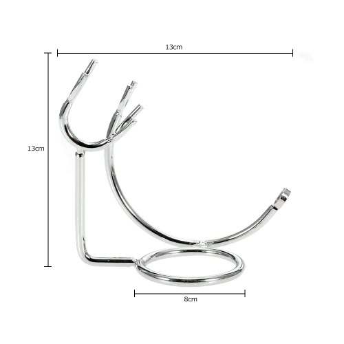 

Anself Shaving Holder for Shaving Razor Brush Stainless Steel Stand Shaving Tool Organizer