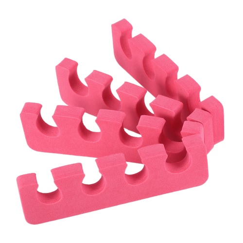 4Pcs Soft Sponge Finger Toe Separator Divider Spacer EVA Foam Nail Art Pedicure Manicure Tool