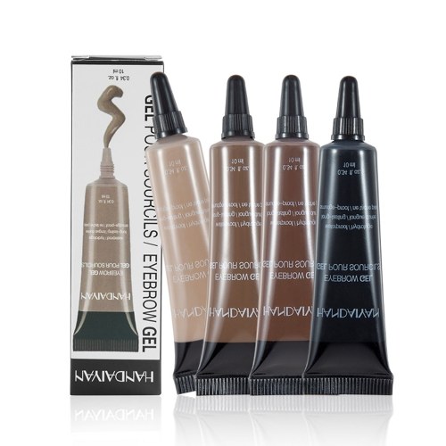 

HANDAIYAN Makeup Cosmetics Eyebrow Gel Stereoscopic Eyebrow Cream Long Lasting Sweat-resistant Waterproof 10ml 1#