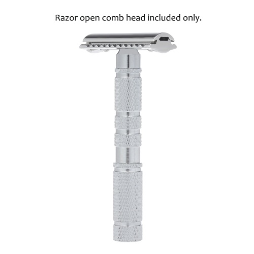 

Double Edge Shaving Safety Razor Open Comb Head Men Safety Razor Head Shaving Tool