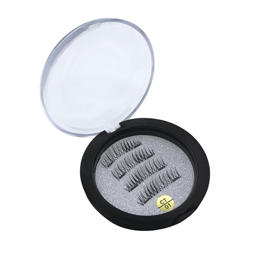 4Pcs 3D магнитные ресницы Handmade Fake Eyelash