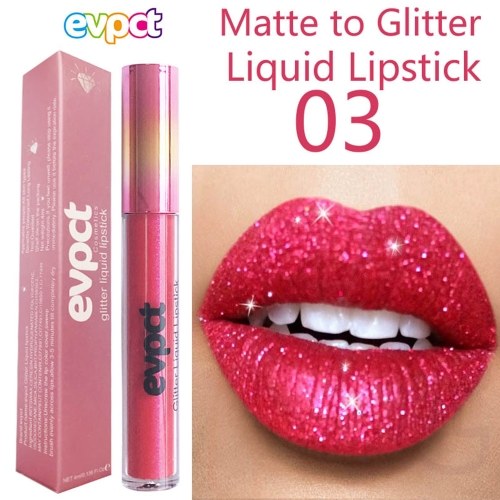 

Shimmer Diamond Matte To Glitter Liquid Lipstick