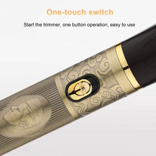 3 in 1 Electric Reciprocating Shaver Nose Hair Trimmer Vintage Barber Clippers 