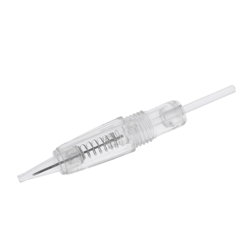30Pcs Eyebrow Tattoo Needle With Cap Disposable Sterilized Tattoo Needle for Tattoo Pen Machine Microblading Pen For Eyebrows Lip Tattooing
