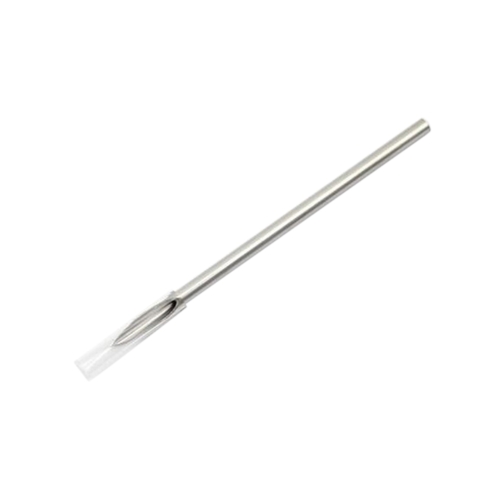 100Pcs/Box Disposable Piercing Needle Stainless Steel Sterile Body Piercing Needles Tattoo Accessories Ear Nose Piercing Needles 12/13/14/15/18/20G