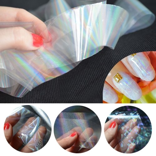 

Professional Nail Foils Starry Sky Nail Glitter Foils Nail Art Transfer Foil Sticker Paper Nail Wraps DIY Manicure Foil Accessories