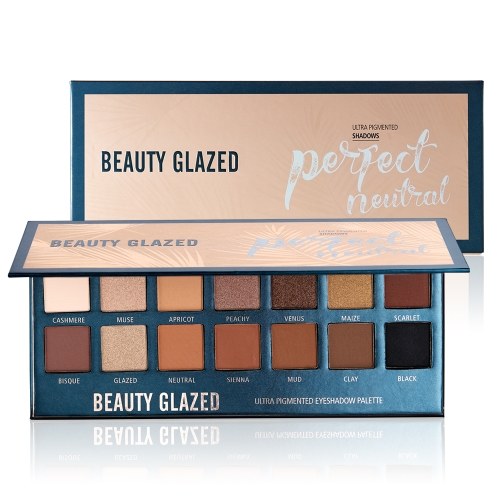 

BEAUTY GLAZED Eyeshadow Palette Eye Shadow Make Up Waterproof Долговечность Легко носить косметику для теней для век