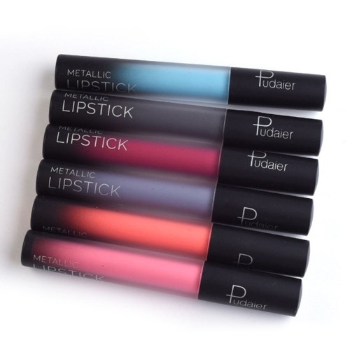 

Pudaier Waterproof Nude Matte Lipstick 26 Colors Lip Gloss Lipstick Lip Balm Sexy Lip Tint Makeup Gift